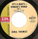 IRMA THOMAS, IT'S A MANS/WOMAN'S WORLD